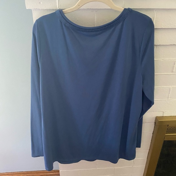 NWT Sz 1x Talbots Long Sleeve Top - Picture 4 of 6